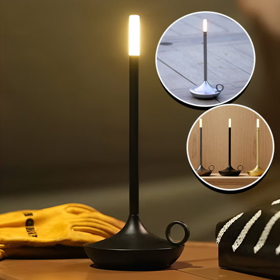 Lampe led bougeoir moderne