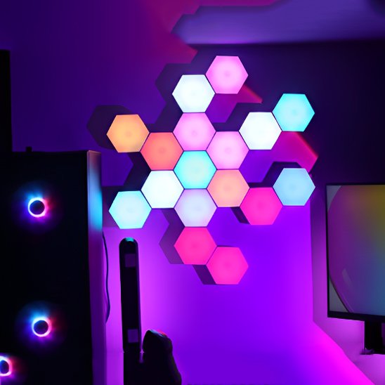 Applique murale RGB Design