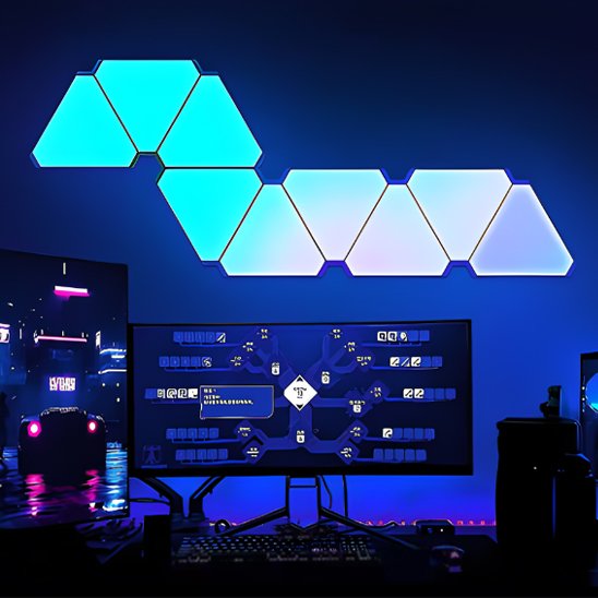 Triangle murale RGB | Elegance Design