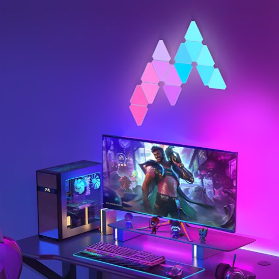 Triangle murale RGB | Elegance Design