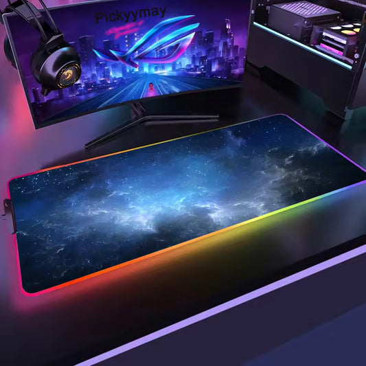 Tapis bureau | Rétroéclairé RGB