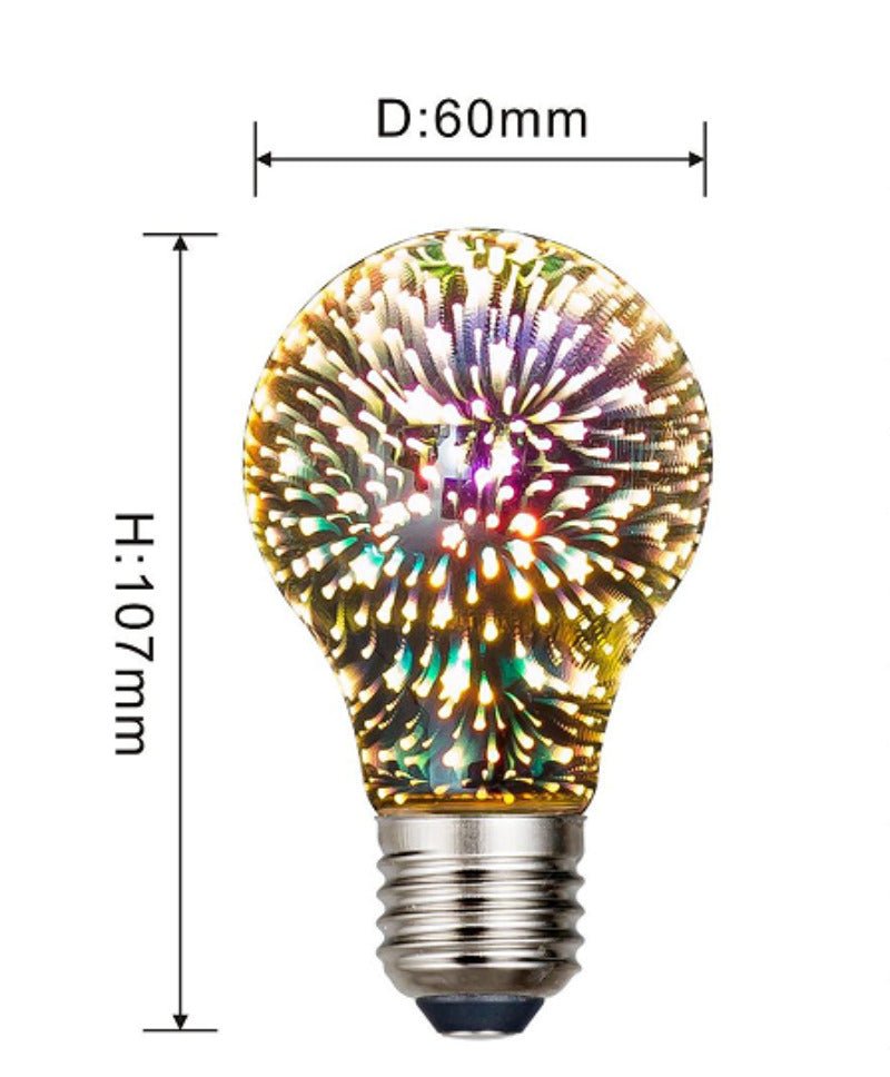 Ampoule led E27 noel 60mm