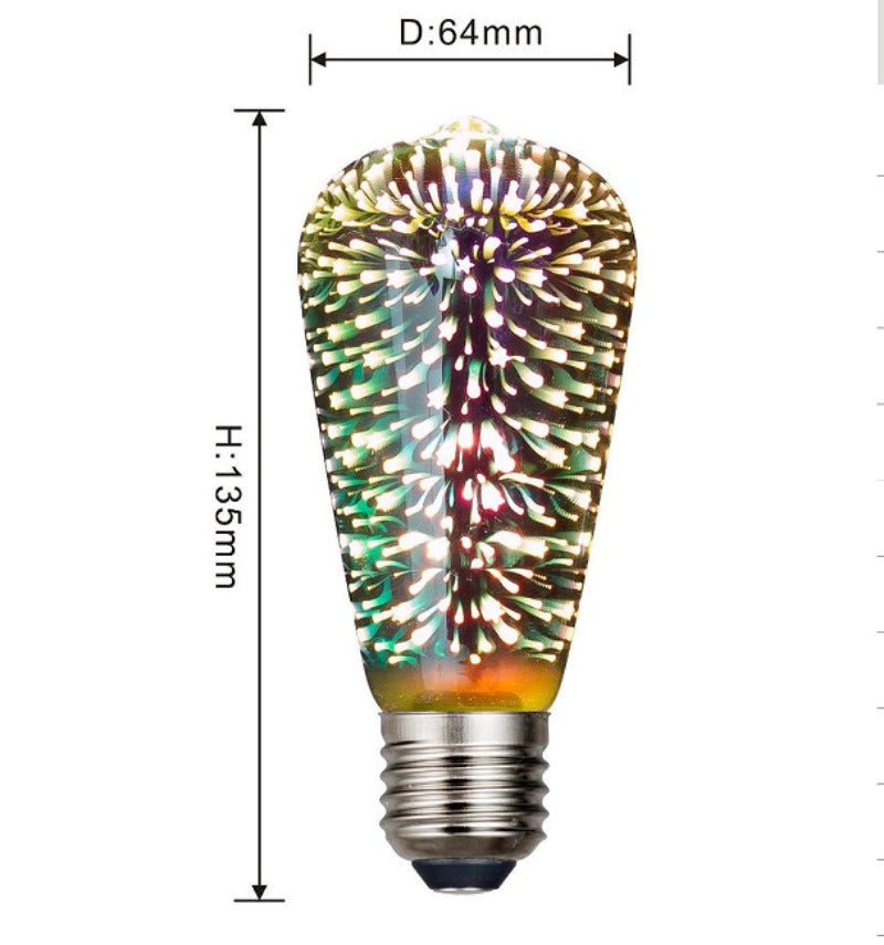 Ampoule led E27 noel allongée
