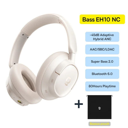 Casque audio Bluetooth réduction de bruit pro Baseus Beige