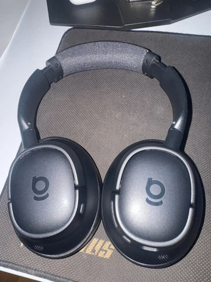 Casque audio Bluetooth réduction de bruit pro Baseus noir écouteurs client