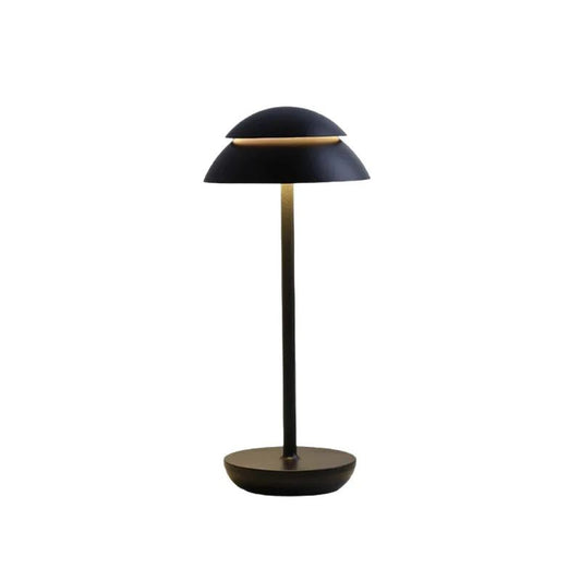 Lampe LED Nordique tactile décorative noire