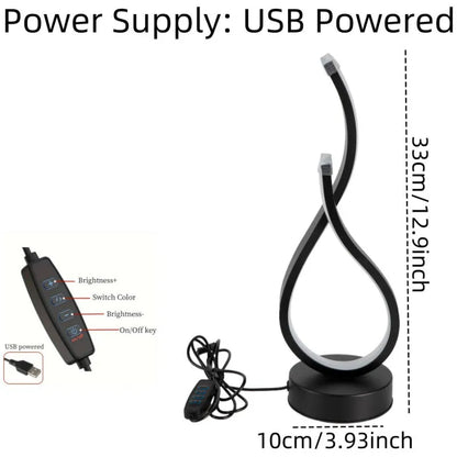 Lampe led flamme usb commande