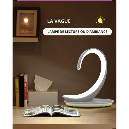 Lampe LED RGB La Vague - Enceinte Musicale Rechargeable