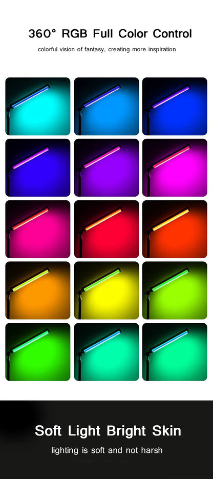 baton led painting rgb palette couleurs