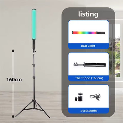 baton rgb trepied 160cm