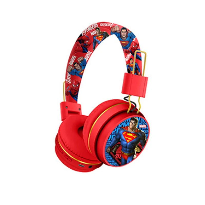 casque audio bluetooth micro comics superman