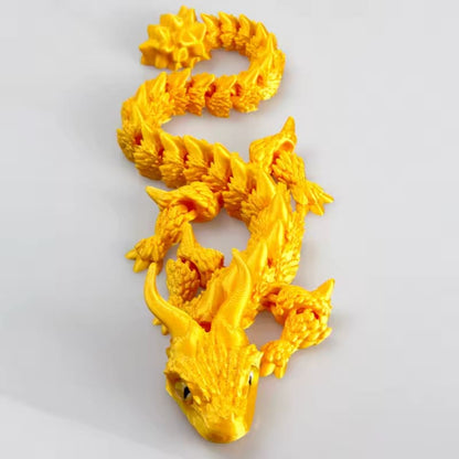 fidget goodies dragon articulé jaune