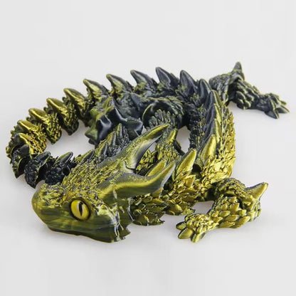 fidget goodies dragon articulé vert