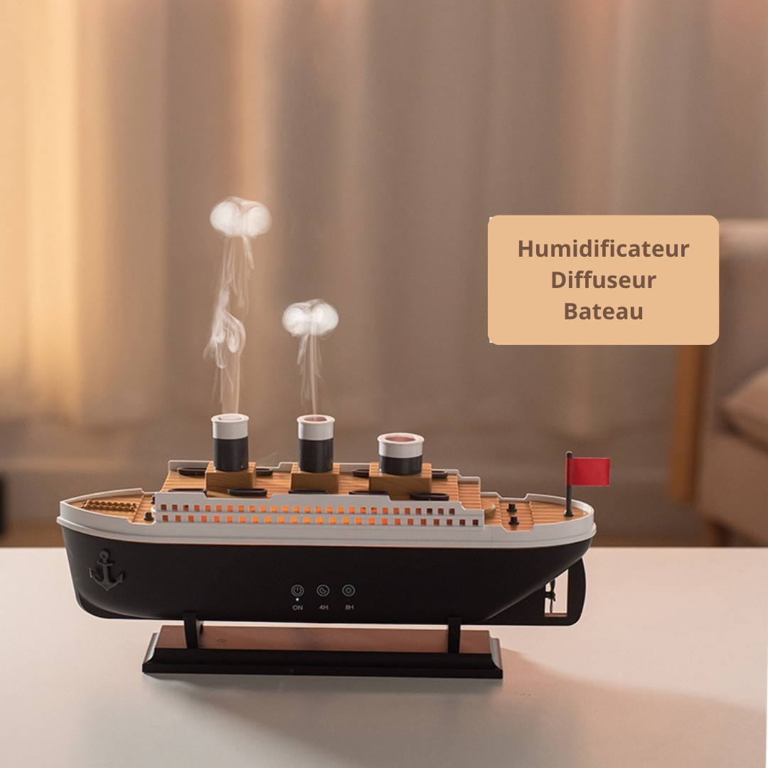 humidificateur diffuseur aromatherapie bateau