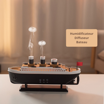 humidificateur diffuseur aromatherapie bateau