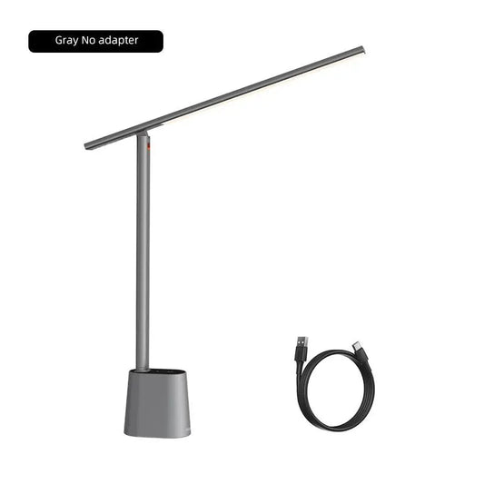 Lampe de bureau led inclinaison 180° grise