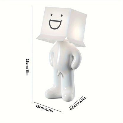 Lampe de bureau garçon rigolo blanche dimensions