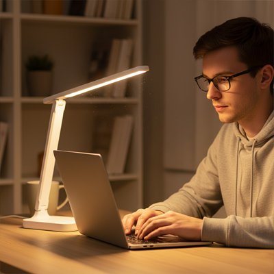 Lampe led de bureau Design bobre soir