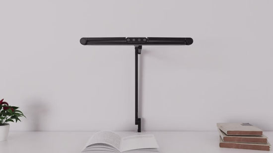 lampe led bureau double ecran gif