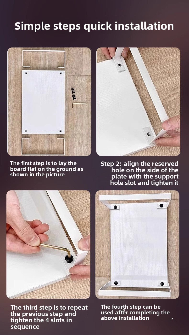 Rack support écran ordi montage facile