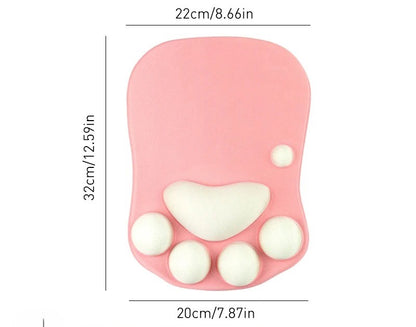 repose poignet silicone patte de chat dimensions