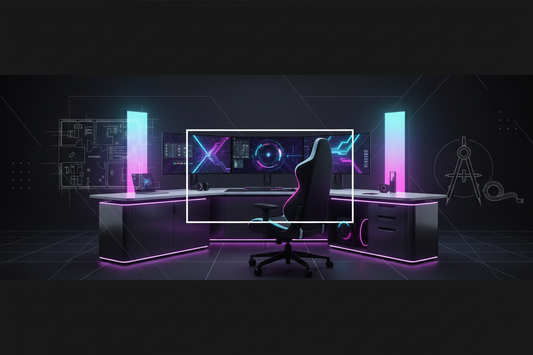 Image pour un service : conseil en aménagement de bureau gaming