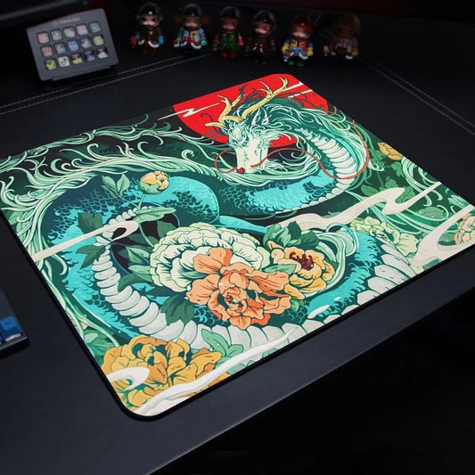 tapis souris gamer dragon dragon long